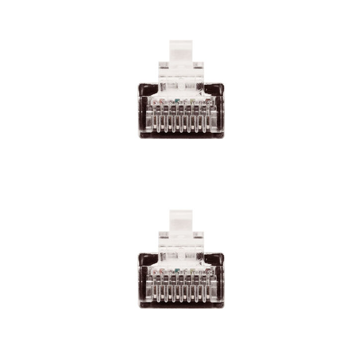 Cable de Red NanoCable RJ45 CAT.6 UTP AWG24 30 CM Negro image number 2