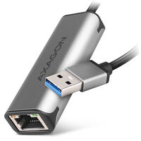 Adaptador AXAGON ADE-25R Type-A USB3.2 Gen 1 - 2.5 Gigabit Ethernet 10/100/1000/2500 Adaptador AXAGON ADE-25R Type-A USB3.2 Gen 1 - 2.5 Gigabit Ethernet 10/100/1000/2500