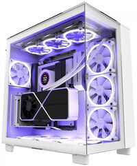 Torre ATX NZXT H9 Elite Blanca Cristal Templado