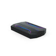 Caja Externa HDD Gaming Tooq 2.5" SATA (9,5mm) Tool Less - USB 3.1 Gen 1 Plug & Play Negro RGB image number null