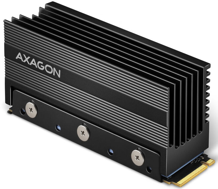 Dissipador de Calor AXAGON CLR-M2XL Passivo SSD M.2/SSD de 80 mm 36 mm image number 0
