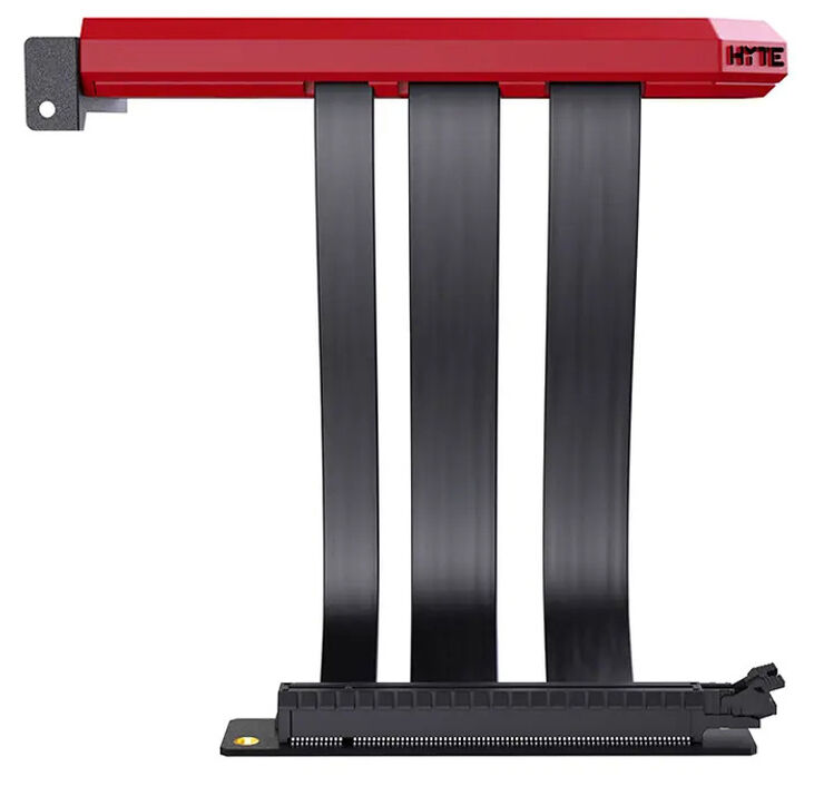 Card Riser Hyte PCI-E 4.0 20cm Rojo image number 2