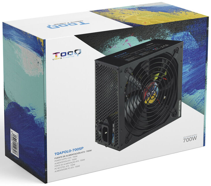 Fuente Alimentación Tooq 700W PFC Activo image number 4
