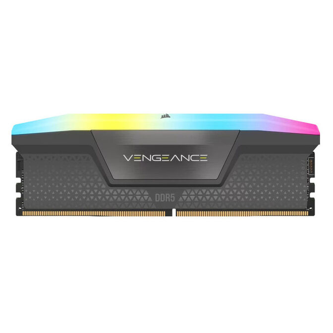 Corsair Kit 32GB (2 x 16GB) DDR5 6000MHz Vengeance RGB RS EXPO Grey CL36 image number 1