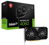 Tarjeta Gráfica MSI GeForce® RTX 4060 VENTUS 2X BLACK 8GD6 DLSS3