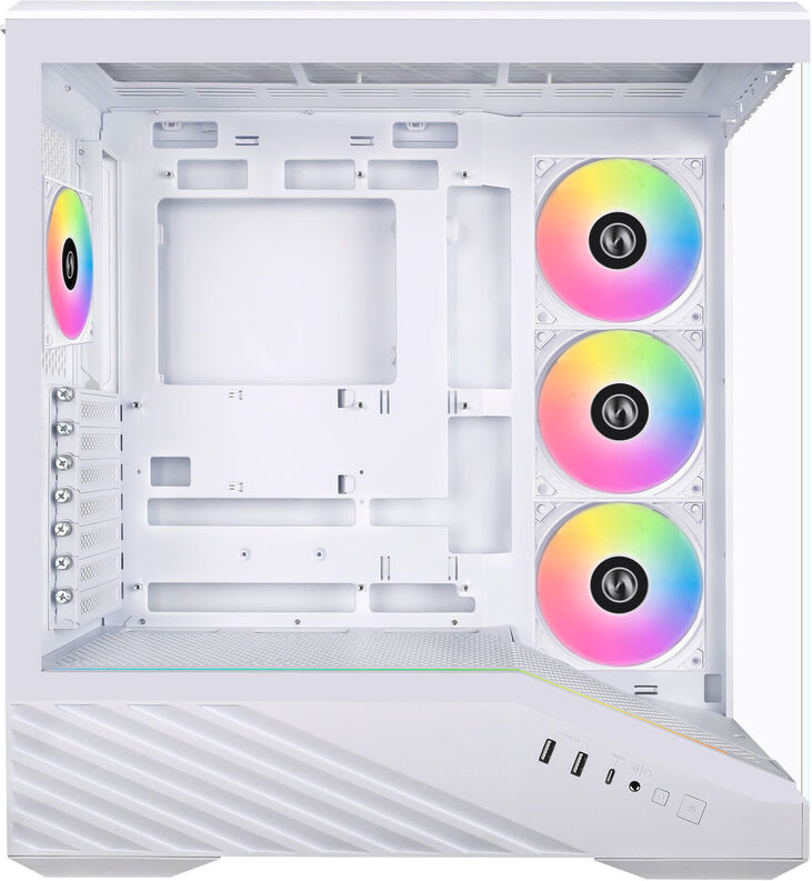 Caja ATX Lian Li Vector V100 Blanca Vidrio Templado image number 1