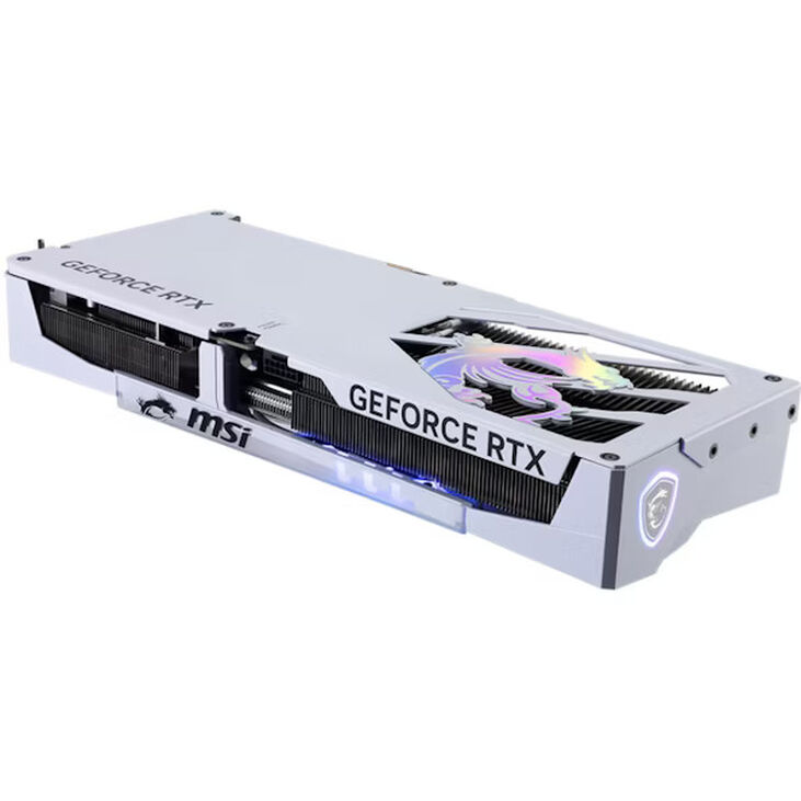 Gráfica MSI GeForce® RTX 5080 GAMING TRIO WHITE 16GB GDDR7 DLSS4 image number 2