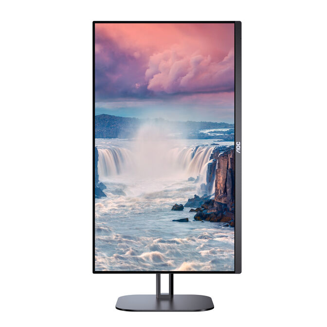 Monitor AOC 23.8" 24V5C/BK IPS FHD 75Hz 1ms USB-C 3.2 ( DP alt + PD65W) Low Blue Light c/Ajuste Altura image number 5