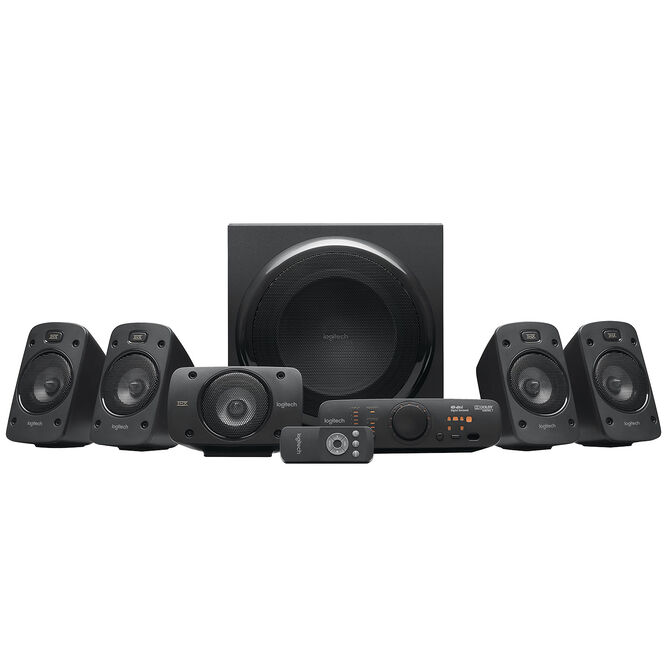 Altavozes Logitech Z906 THX Surround Sound 5.1 1000W Peak/500W RMS Negro image number 4