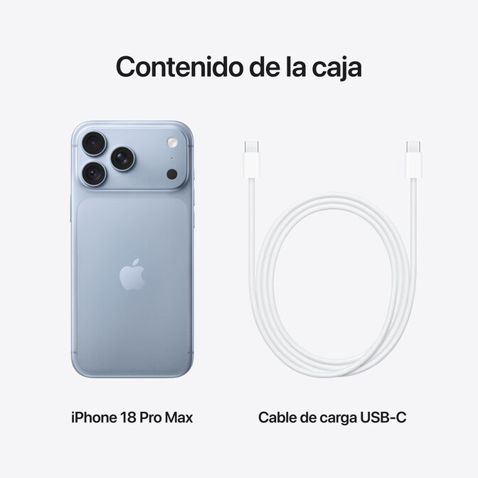 Smartphone iPhone 18 Pro Max 6.9" 512Gb Glacier image number 6