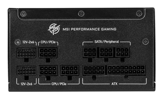Fuente Alimentaci&oacute;n Modular MSI MPG A1250GS 1250W 80+ Gold PCIE 5.1 image number 2