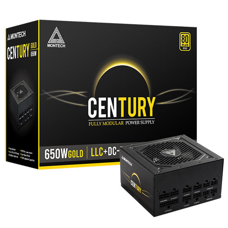 Fuente Modular Montech Century 650 80 PLUS Gold image number 6