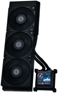 Kit Refrigeración Líquida CPU AIO Lian Li HydroShift LCD 360S Negro - 360mm