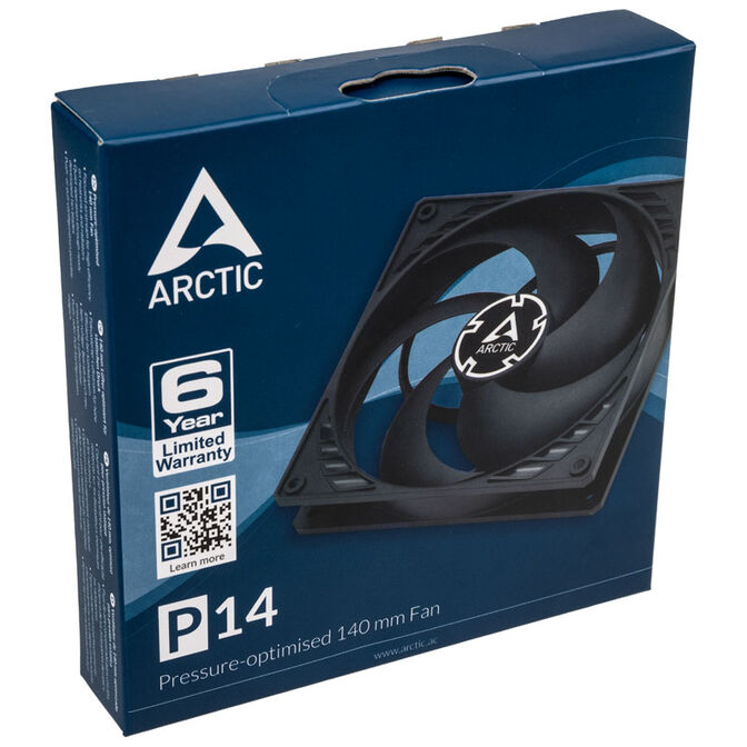 Ventilador Arctic P14 140mm - Negro image number 4
