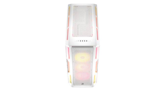 Torre E-ATX Corsair 5000T LX ARGB Blanco Cristal Templado image number 5