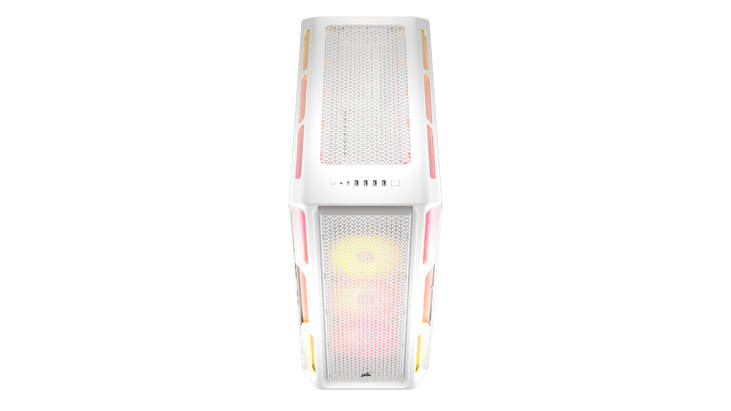 Torre E-ATX Corsair 5000T LX ARGB Blanco Cristal Templado image number 5