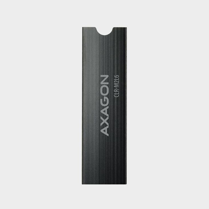 Dissipador Pasivo AXAGON CLR-M2L6 - M.2 SSD, 80mm SSD, ALU, silicone thermal pads, height 6mm image number 4