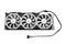 Ventilador EKWB Quantum Impulse 120 D-RGB (400-1800rpm) Negro