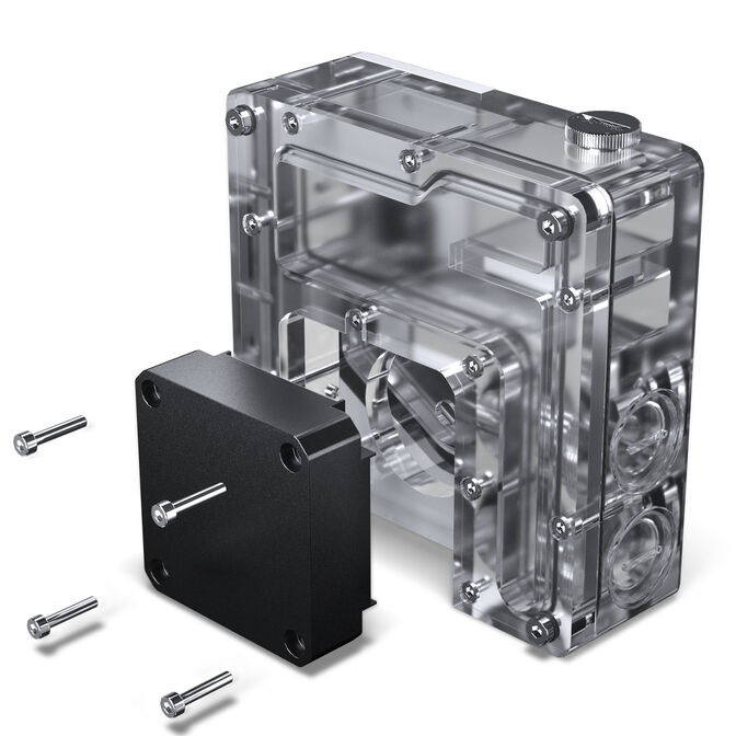 Reservorio Phanteks Glacier EZ-Fit 120RES-DDC ARGB Blanco image number 2