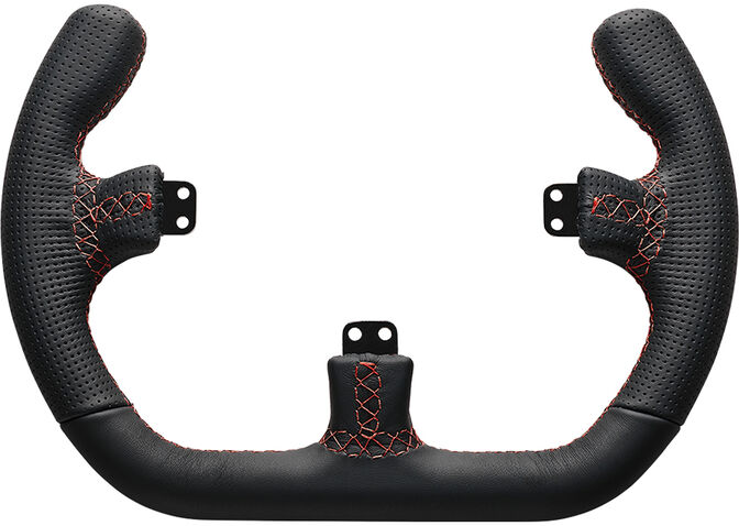 Asetek SimSports GT Rim - Open D, Cuero negro image number 2