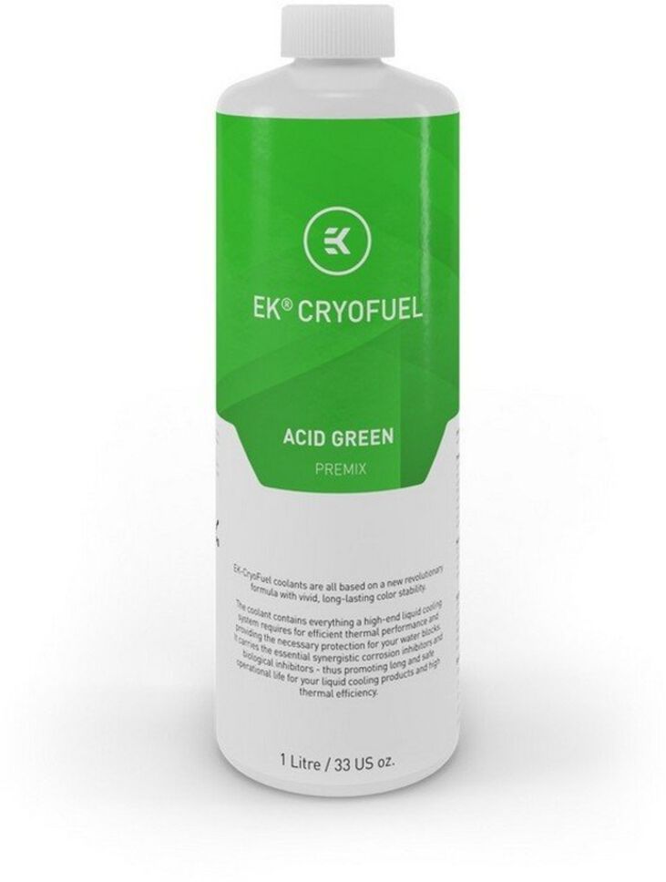 Líquido EKWB CryoFuel Premix Acid Green 1000ml image number 0