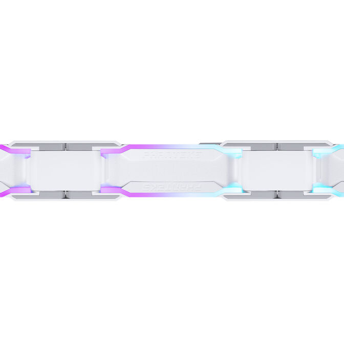 Ventilador Phanteks D30 PWM D-RGB Blanco Pack 3 - 120mm image number 5