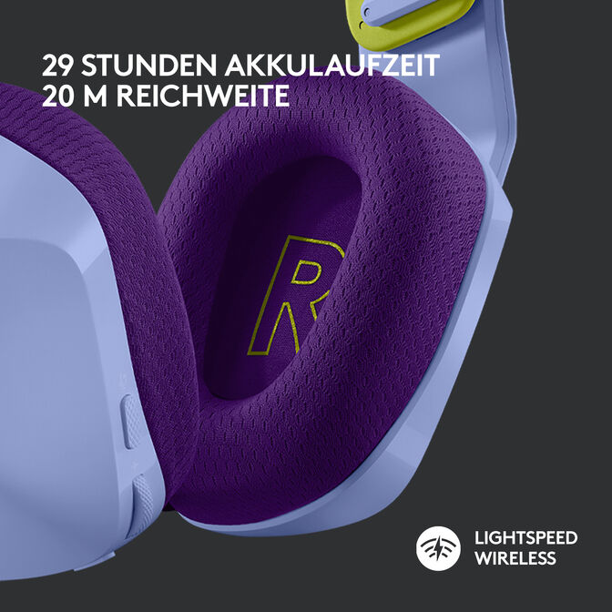 Auriculares Logitech G733 RGB Lightspeed Wireless Lila image number 11