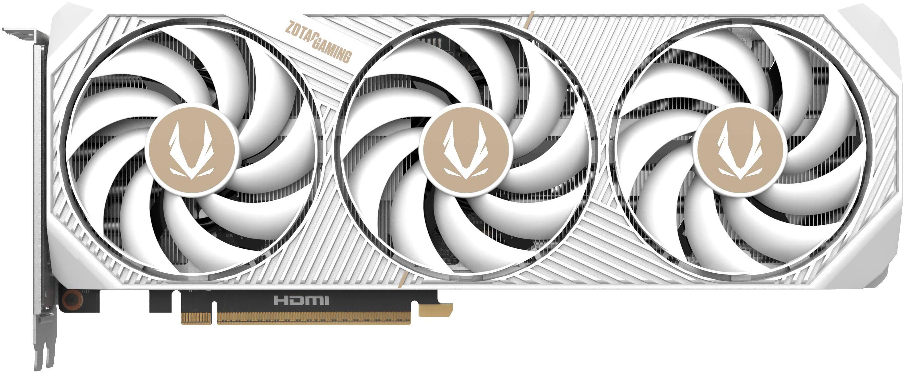Tarjeta Gr&aacute;fica ZOTAC GeForce&reg; RTX 5070 Amp White12GB GDDR7 DLSS4