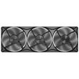 Ventilador Corsair RS360 II Unified Frame PWM Negra 120mm Triplo Ventilador 120mm (360mm) image number null
