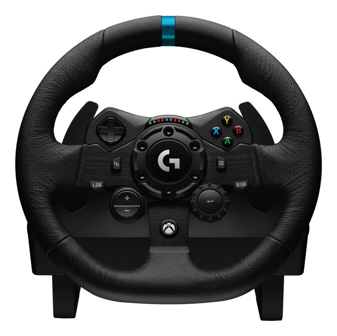 Volante Logitech G923 TrueForce Racing Wheel + Driving Force Shifter Xbox Series X|S/Xbox One/PC image number 1