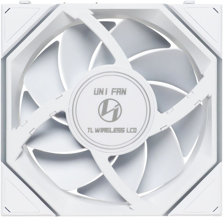 Ventilador Lian Li UNI FAN TL120 LCD Wireless RGB PWM Blanco 120mm image number 2