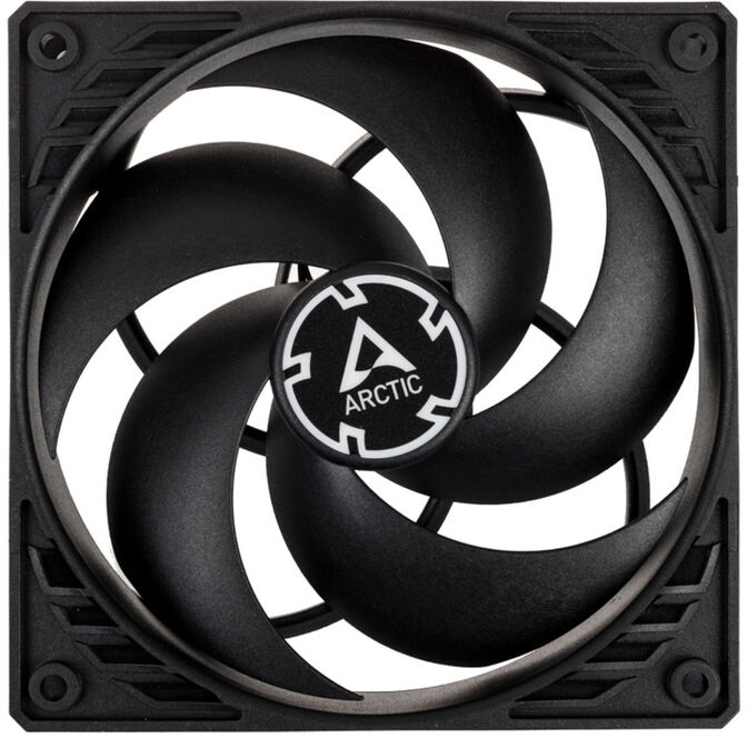 ARCTIC P12 PWM PST Carcasa del ordenador Ventilador 12 cm Negro image number 1