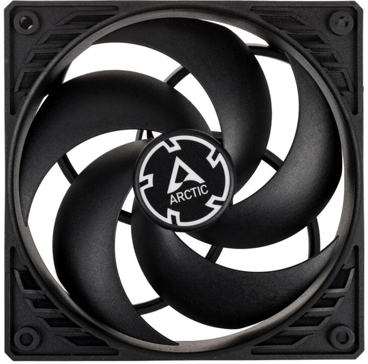 ARCTIC P12 PWM PST Carcasa del ordenador Ventilador 12 cm Negro image number 1