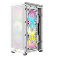 Torre Mini-ITX Corsair iCue 2000D RGB Blanco Cristal Templado image number null