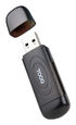 Lector de Tarjetas Tooq USB-A 3.0, SD/TF, Negro image number null