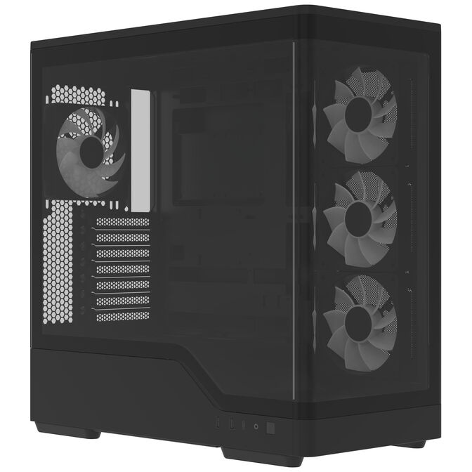 Caja Aerocool P500A Mid-Tower Negro image number 4