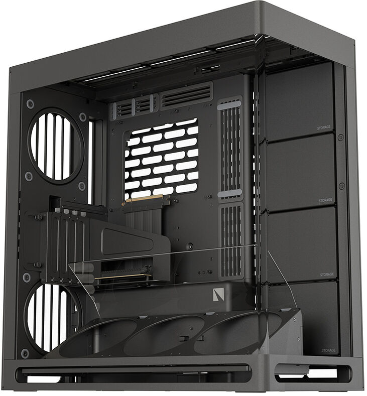 Caja ATX HAVN HS 420 VGPU Negro image number 0