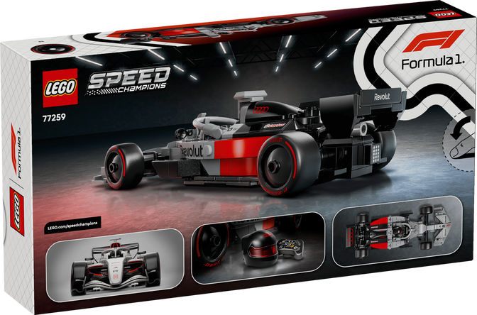 LEGO Speed Champions: Coche de Carreras Audi Revolut F1 Team R26, 216 Piezas (77259) image number 1
