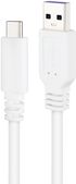 Cable USB 2.0 3A Nanocable USB-C/M para USB-A/M 2 M Blanco image number null