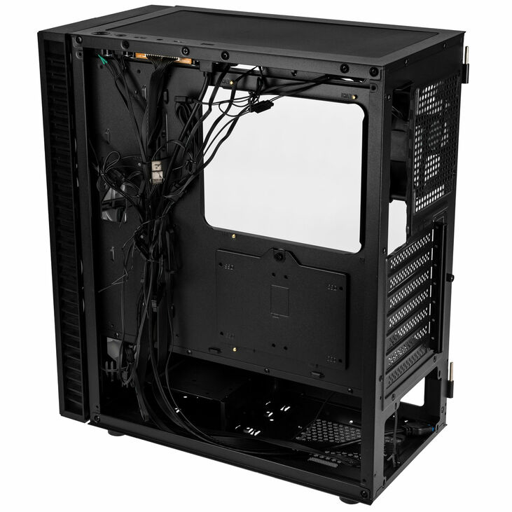 Caja ATX Kolink Observatory HF Glass ARGB Negro image number 8
