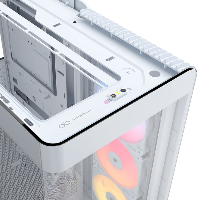 Torre E-ATX Corsair 4500X RS-R ARGB Blanco Cristal Templado image number 14