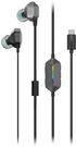 Earbuds Lenovo Legion E510 7.1 RGB Gaming In-Ear USB-C image number null