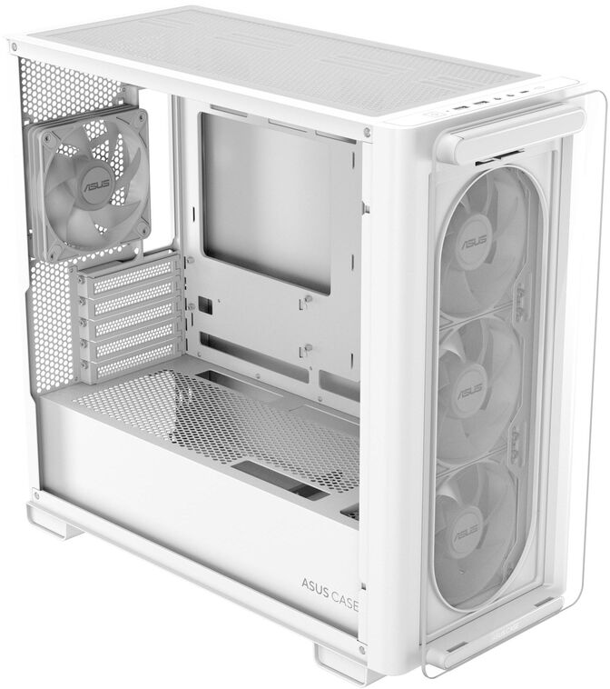 Torre Micro-ATX Asus A23 Plus ARGB Blanco image number 6