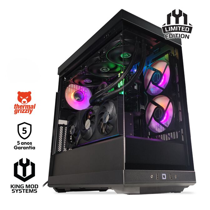 Ordenador King Mod Limited-PC Ryzen 7 9800X3D 64GB DDR5 2TB RTX 4080 SUPER WiFi W11 image number 0