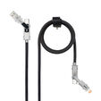 Cable USB 2.0 27W c/ LED Nanocable USB-C/USB-A/M > Lightning/USB-C/M 1 M image number null