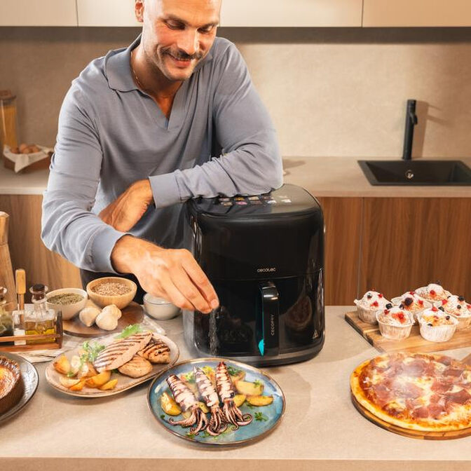 Freidora de Aire Cecotec Cecofry Smokin Prime 6500 image number 9