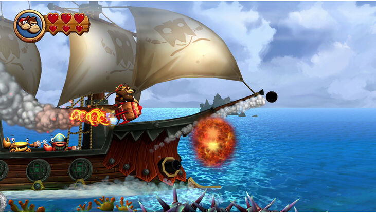 Juego Nintendo Donkey Kong Country Returns HD image number 5