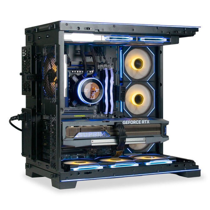Ordenador King Mod Gamer-PC Lian Li Ryzen 7 9850X3D 64GB DDR5 2TB RTX 5090 WiFi W11 V2 image number 2