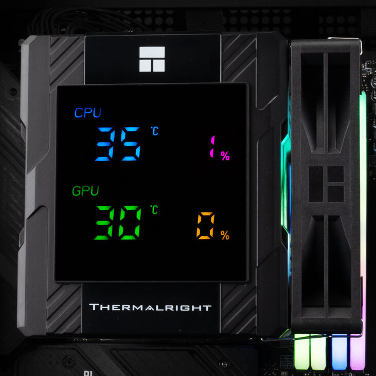 Ventilador CPU Thermalright Peerless Assassin 120 Digital ARGB Negro image number 5