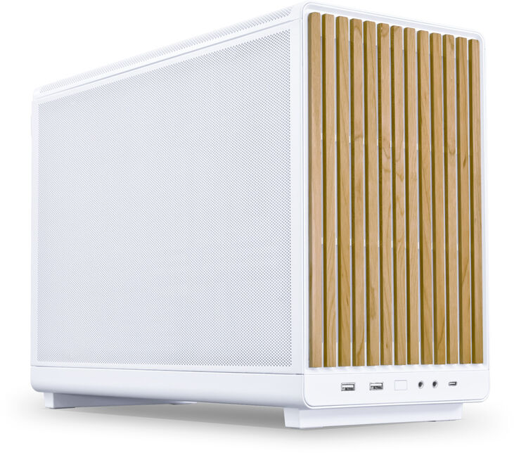 Caja Micro-ATX Lian Li x Dan Cases A3 Blanca Madera image number 0